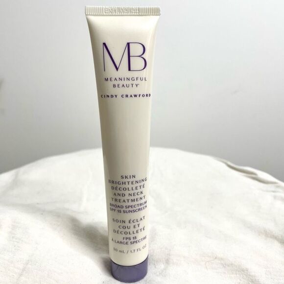 Meaningful Beauty Cindy Crawford Skin Brightening And Neck Treatment 1.7 Fl Oz - Picture 6 of 6